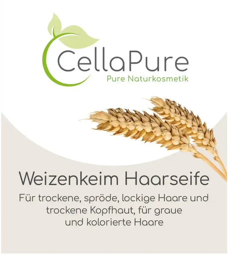 CellaPure Weizenkeim Haarseife