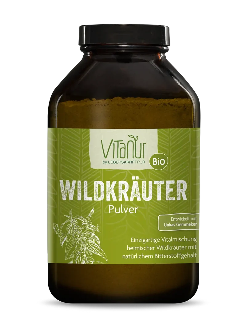 Bio Wildkräuter Pulver
