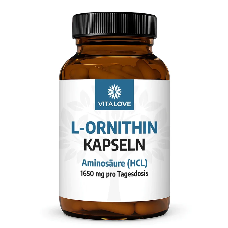 L-Ornithin HCL Kapseln – 120 Kapseln