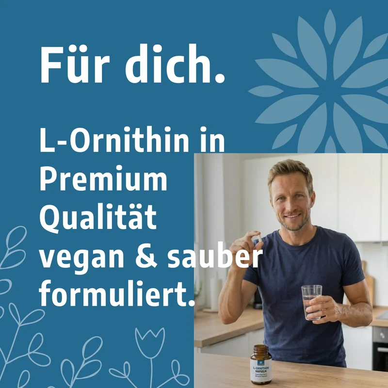 L-Ornithin HCL Kapseln – 120 Kapseln