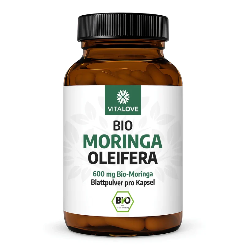 Bio Moringa Oleifera Kapseln – 100 Kapseln