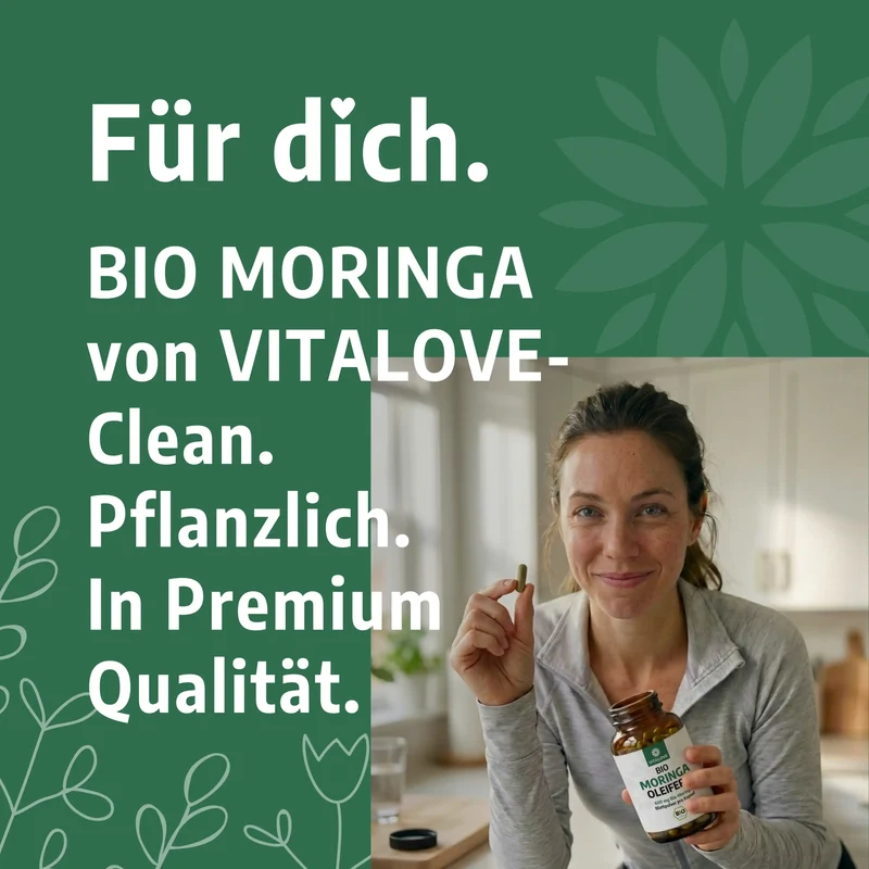 Bio Moringa Oleifera Kapseln – 100 Kapseln