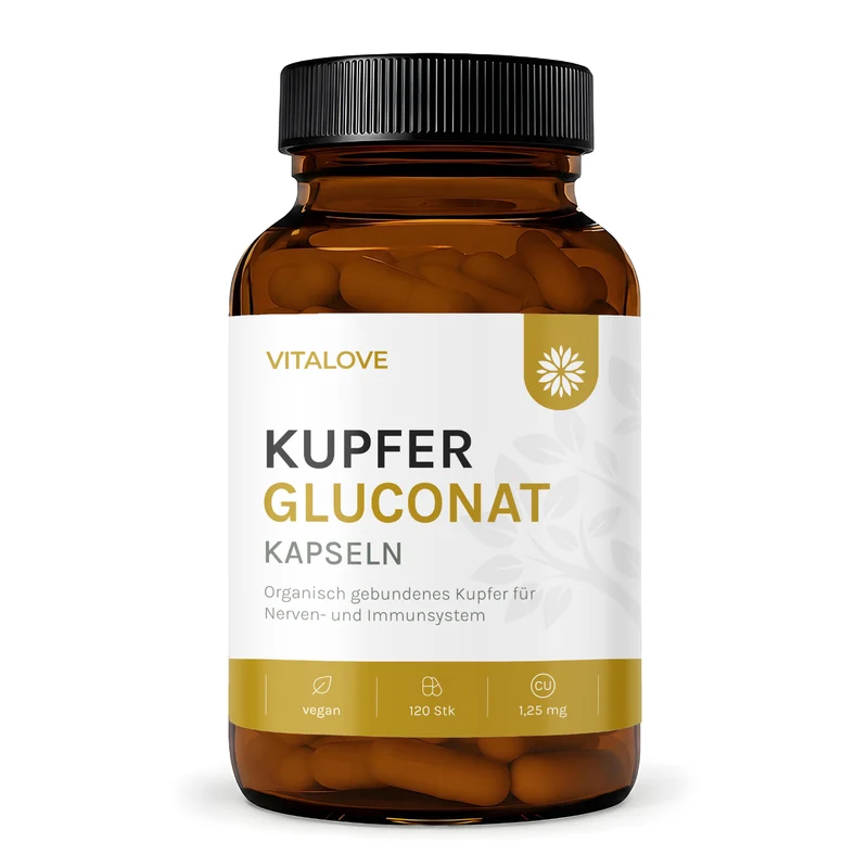 Kupfer Kapseln 1,25 mg – 120 Kapseln