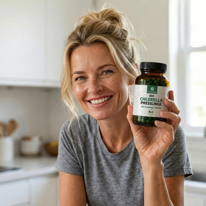 Bio Chlorella Presslinge 500 mg – 250 Presslinge