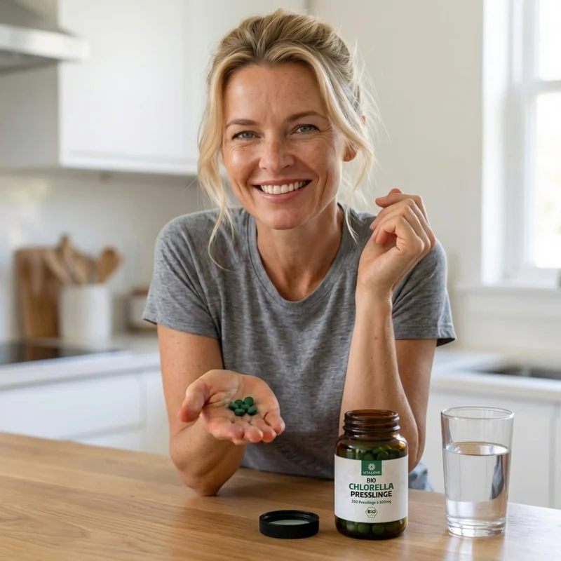 Bio Chlorella Presslinge 500 mg – 250 Presslinge