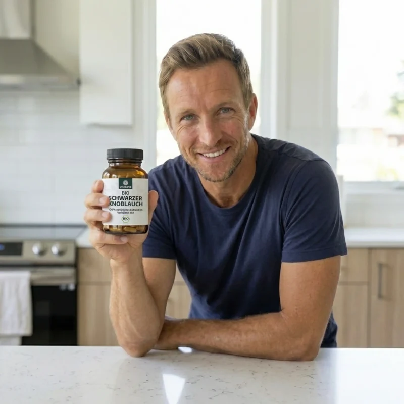 Bio Schwarzer Knoblauch Extrakt (15:1) – 120 Kapseln