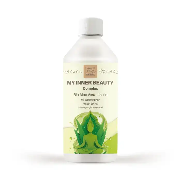 Bio Aloe Vera Saft „My Inner Beauty“ – präbiotischer Vital-Drink | 500 ml