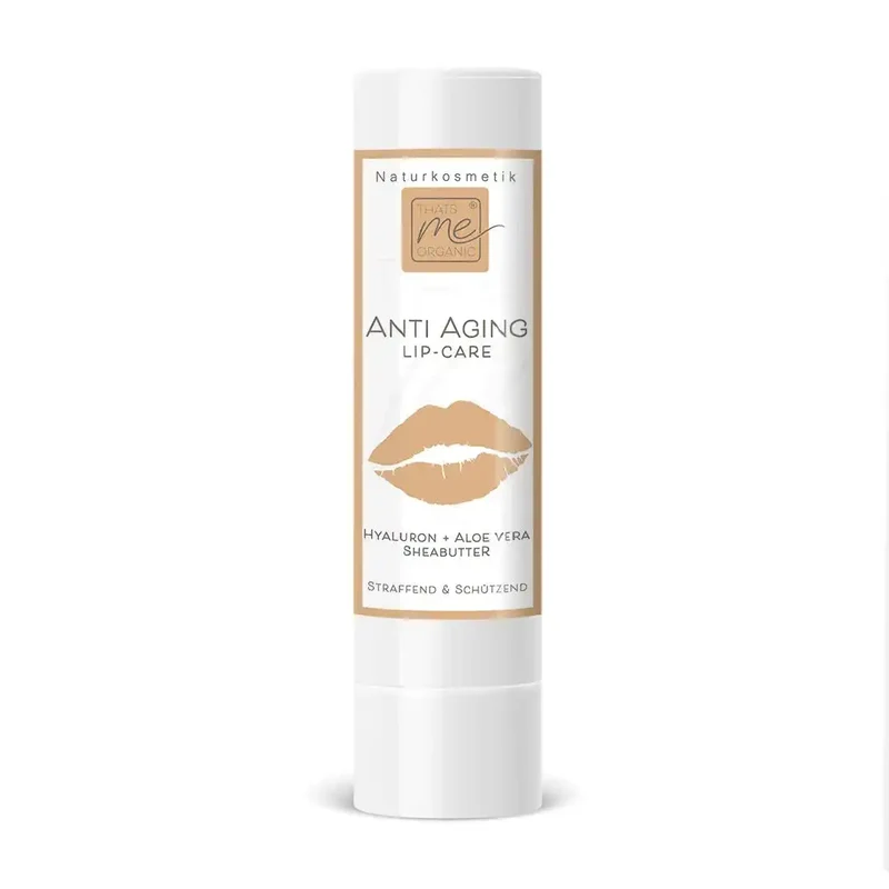 ANTI-AGING LIP-CARE Lippenpflegestift mit Propolis, Hyaluron, Aloe Vera + Sheabutter