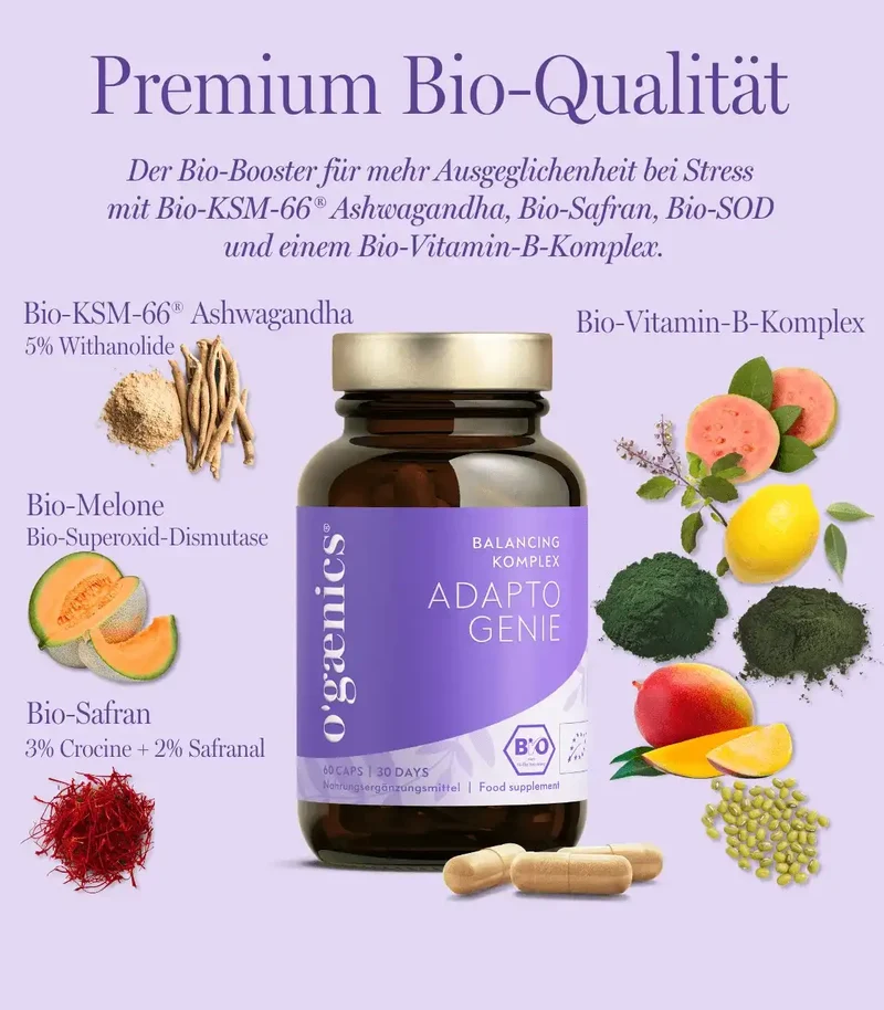 Adapto Genie - Bio Balancing Komplex - 60 Kapseln