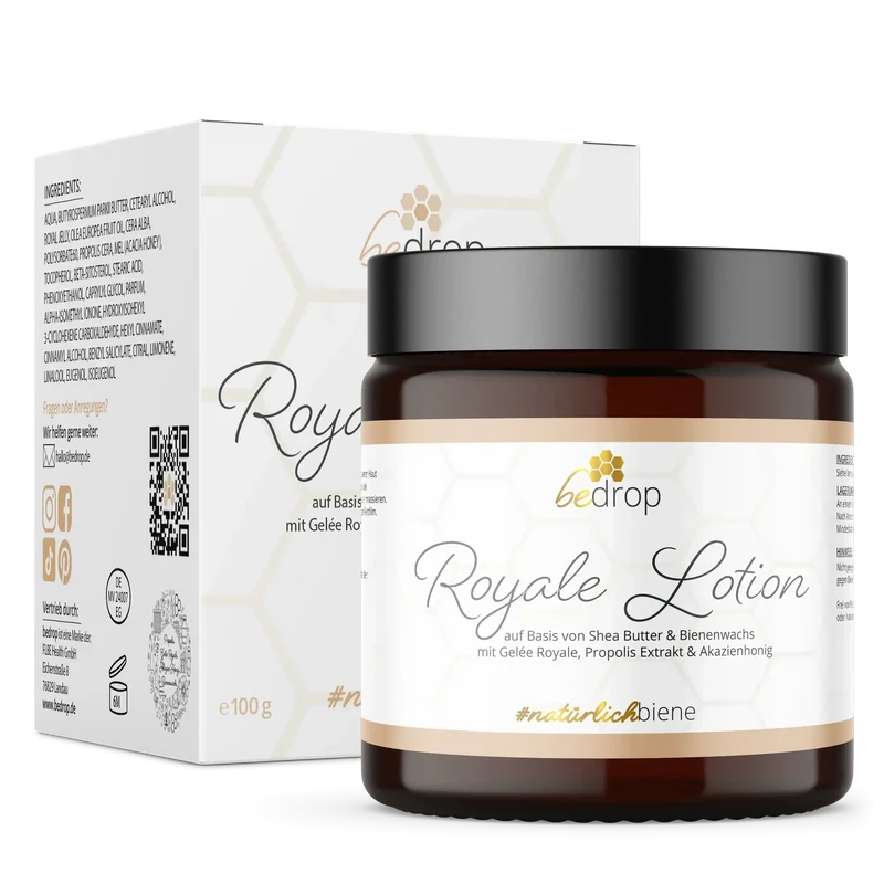 Royale Lotion Bodylotion mit Gelée Royale, Sheabutter und Akazienhonig - 100g