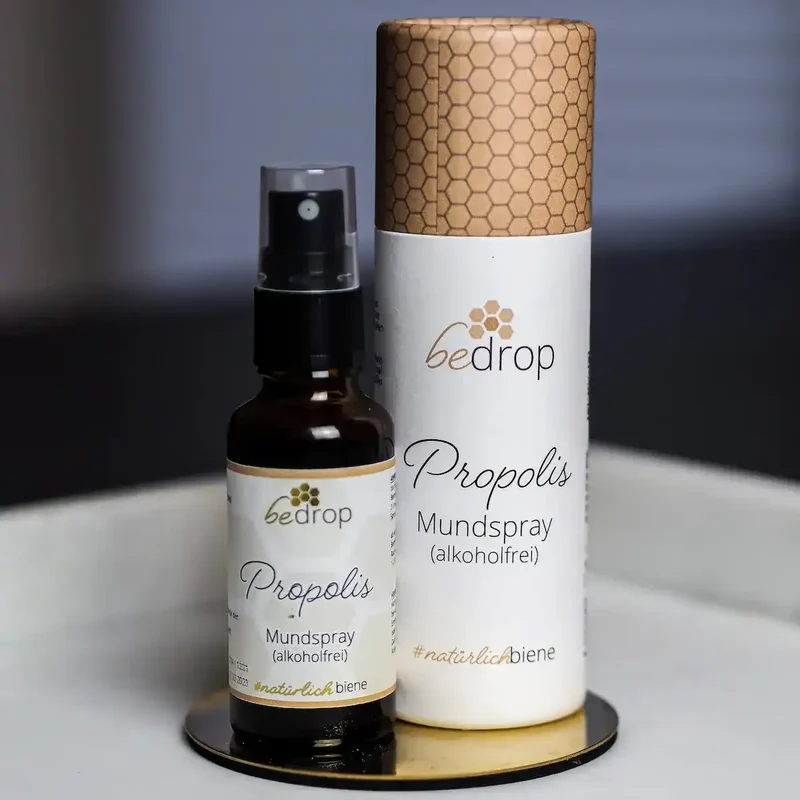 Propolis Tinktur Mundspray (alkoholfrei & wasserlöslich) - 30ml