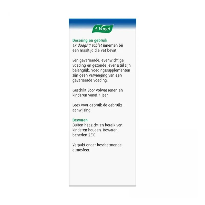 A.Vogel Vitamine D3 10ug 100 tabletten