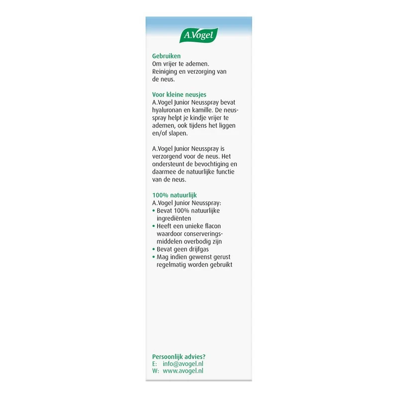 A Vogel Junior neusspray 15 ml