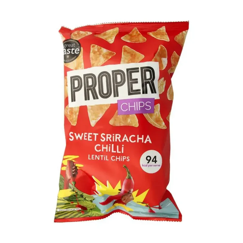 Proper Chips Chips sweet sriacha 85 gram