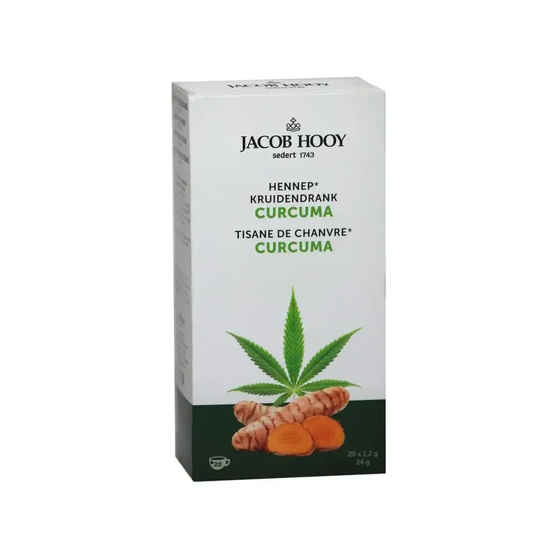 Jacob Hooy Curcuma thee 20 zakjes