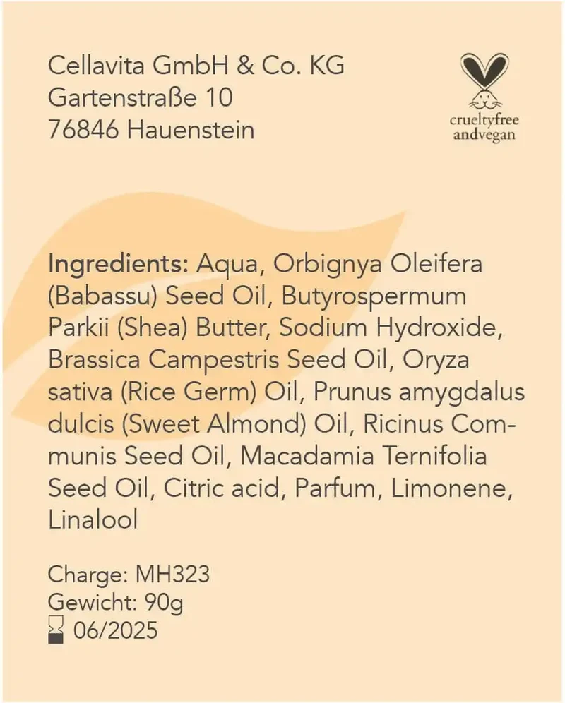 CellaPure Mango Haarseife