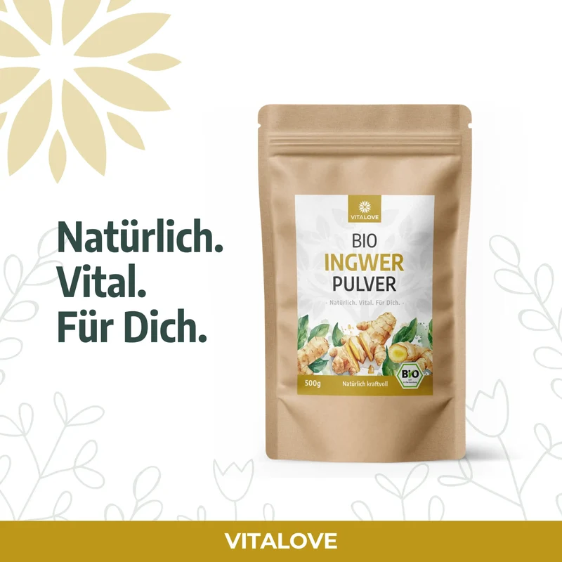 Bio Ingwerpulver – 500 g