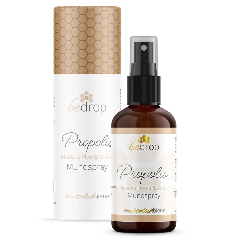 Propolis Halsspray / Mundspray mit Manuka Honig & Anis - 30ml