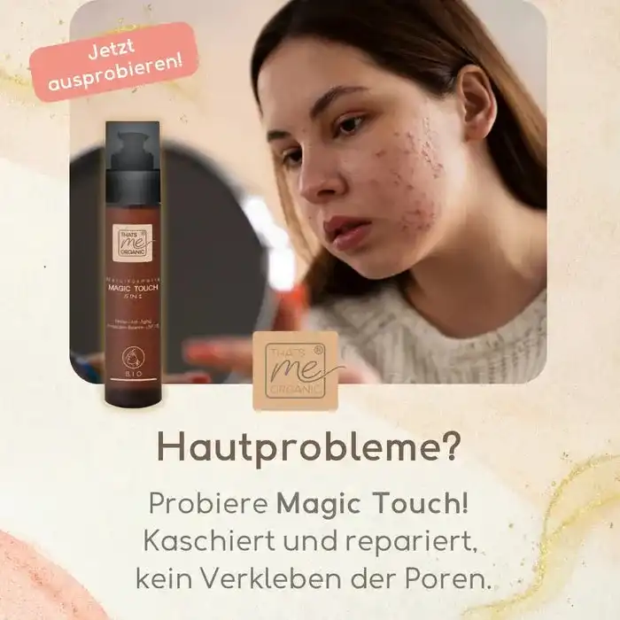 Magic-Touch getönte BIO-Tagescreme Slow Aging 50ml im Glas (vegan)