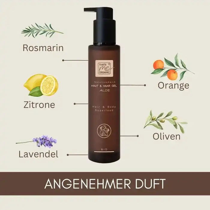 BIO-Aloe Vera Gel 2in1 Hair & Body Superfood 200ml BIO-Naturkosmetik