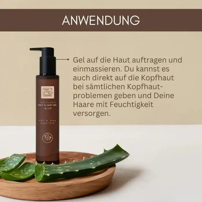 BIO-Aloe Vera Gel 2in1 Hair & Body Superfood 200ml BIO-Naturkosmetik