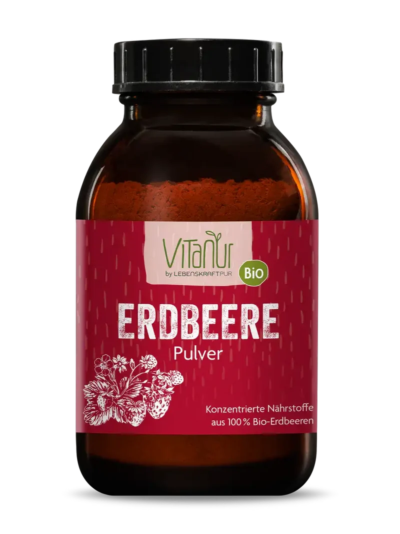 Bio Erdbeere Pulver