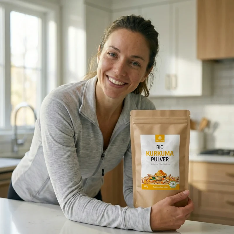 Bio Kurkumapulver (aus Indien) – 500 g