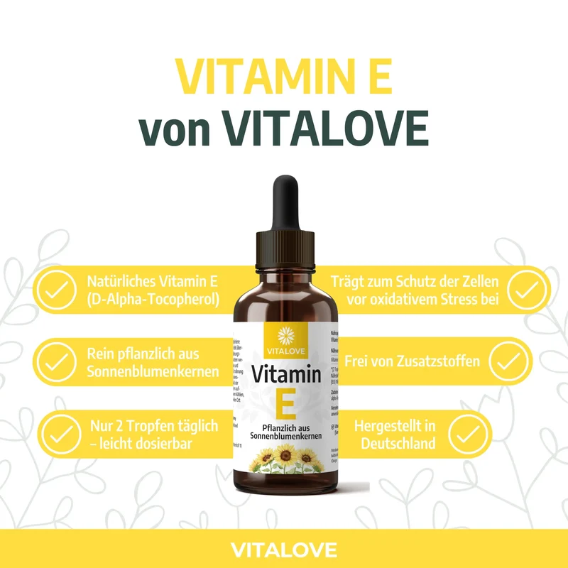 Vitamin E Tropfen 100 IE – 30 ml