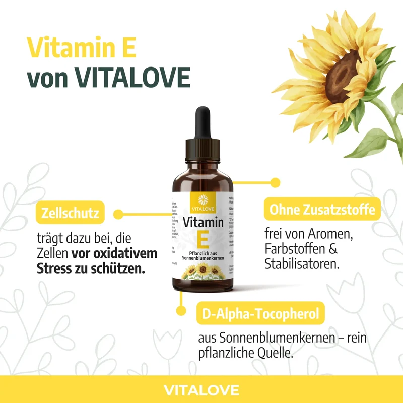 Vitamin E Tropfen 100 IE – 30 ml