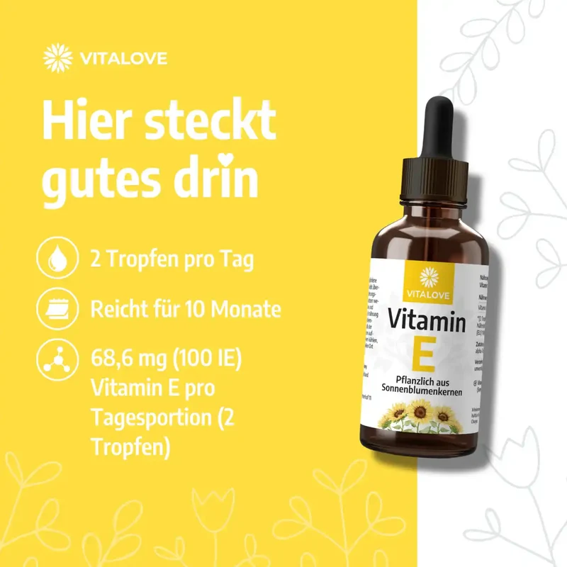 Vitamin E Tropfen 100 IE – 30 ml
