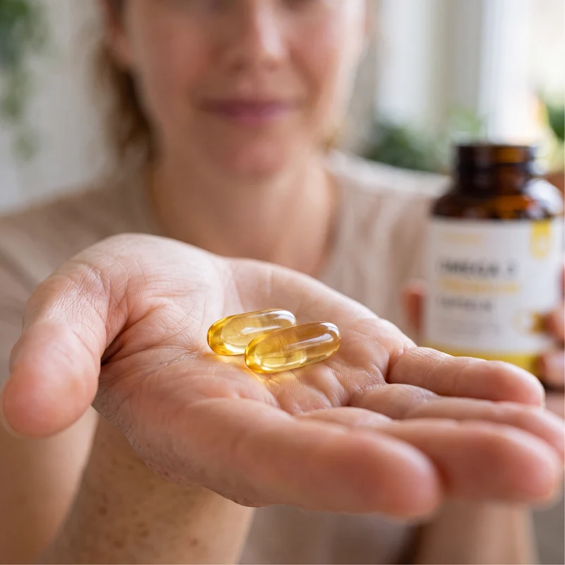 Omega 3 Fischöl Kapseln mit EPA und DHA – 90 Stück