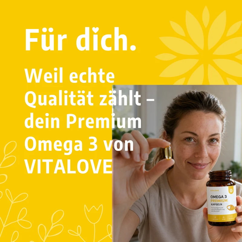 Omega 3 Fischöl Kapseln mit EPA und DHA – 90 Stück