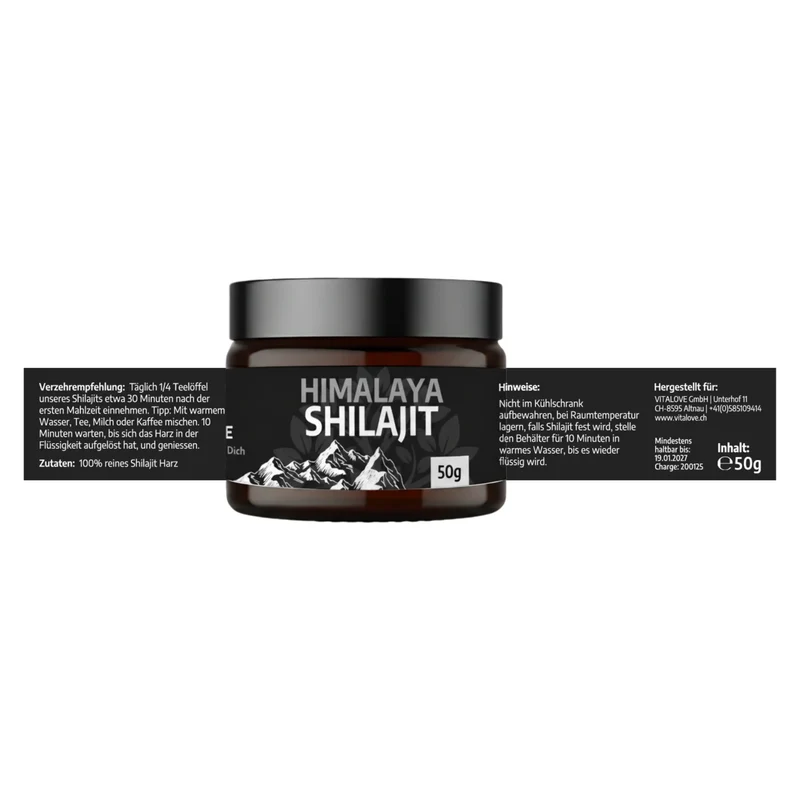 Shilajit Harz (Himalaya Naturharz) – 50 g