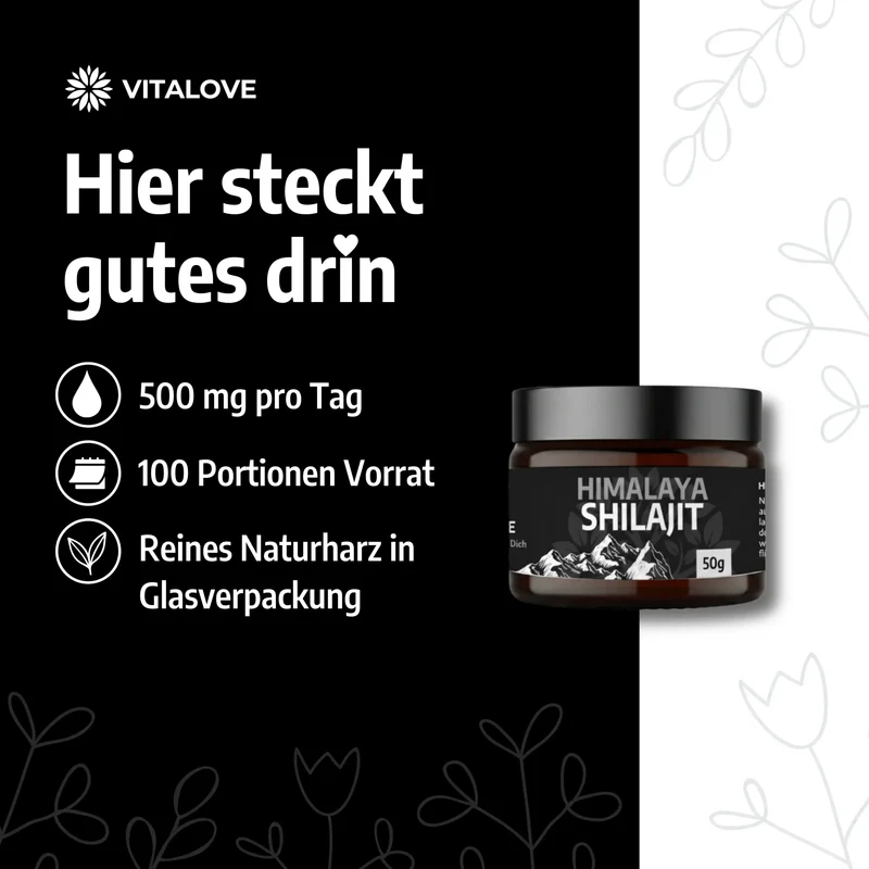 Shilajit Harz (Himalaya Naturharz) – 50 g