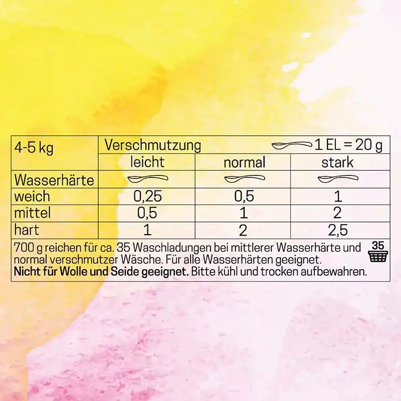 Bio-Waschmittel – 35 Wäschen