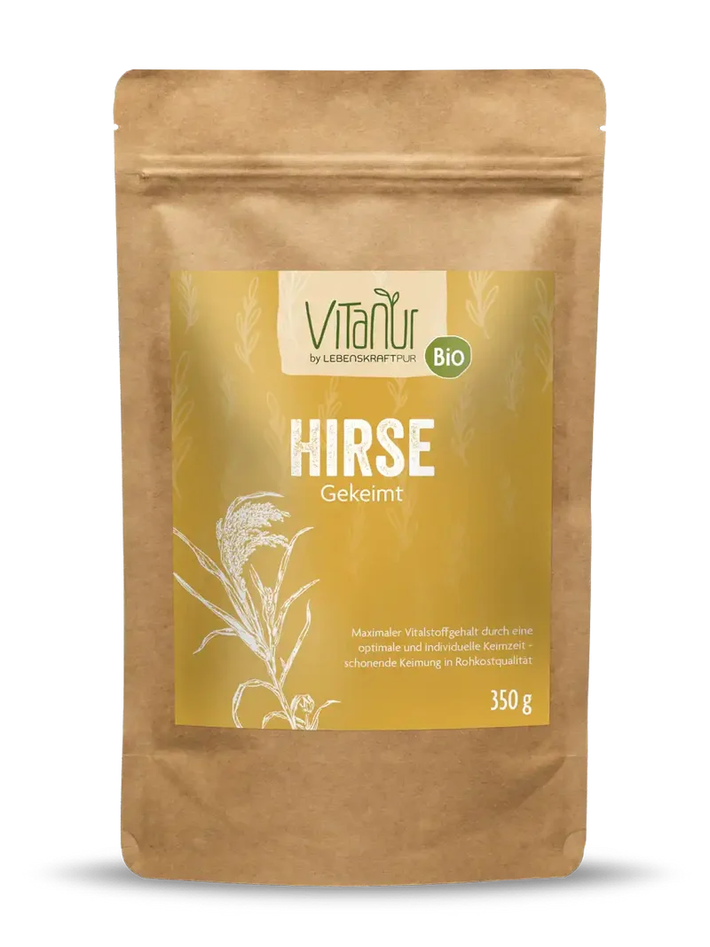 Bio Hirse Gekeimt