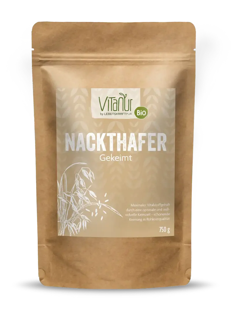 Bio Nackthafer Gekeimt