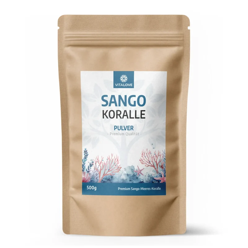 Sango Meeres Koralle Pulver – 500 g