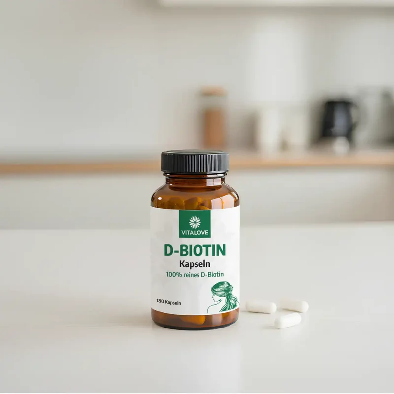 Biotin Kapseln (Vitamin B7) – 180 Kapseln