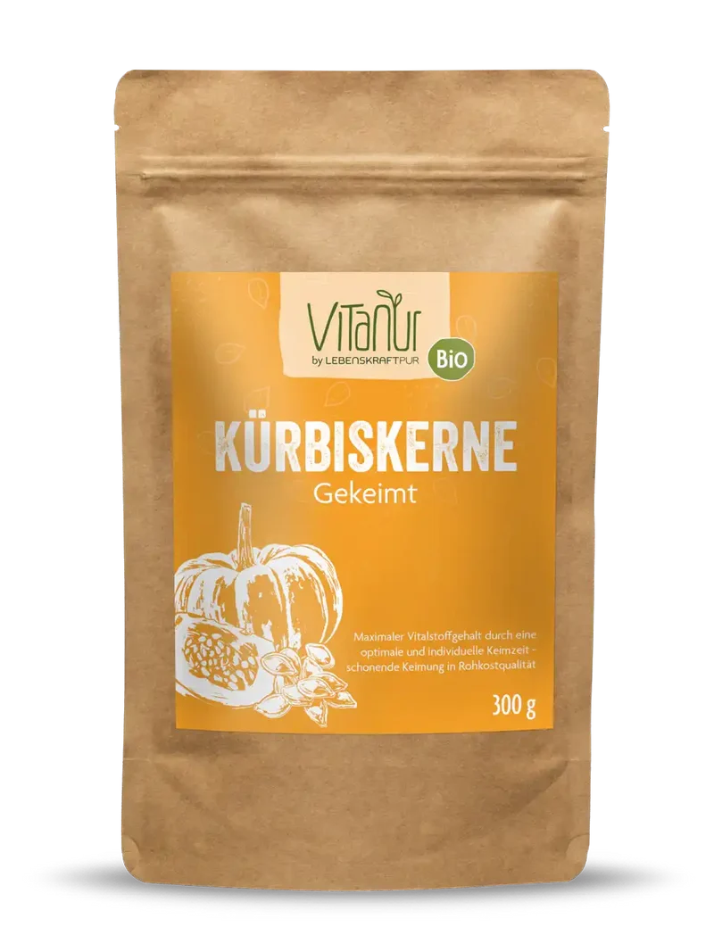 Bio Kürbiskerne Gekeimt