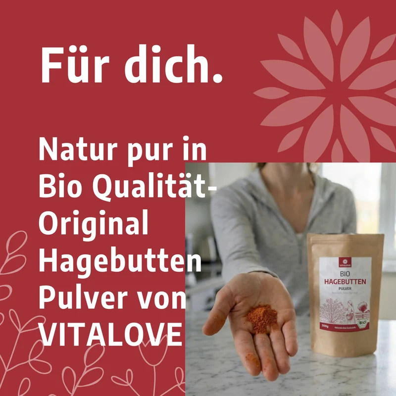 Bio Hagebuttenpulver – 500 g