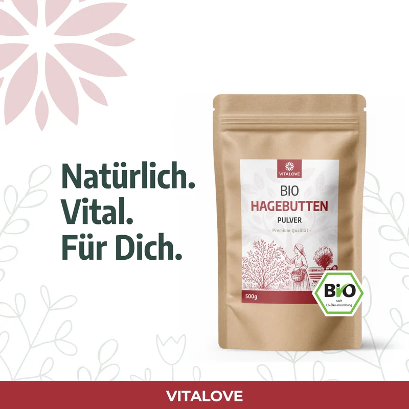 Bio Hagebuttenpulver – 500 g