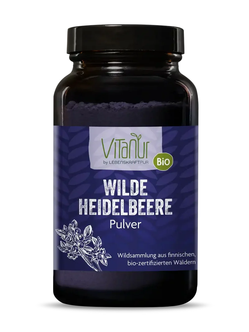 Bio Wilde Heidelbeere Pulver