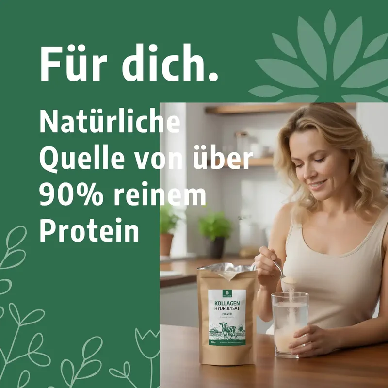 Kollagen Hydrolysat Pulver (aus Weidehaltung) – 500 g