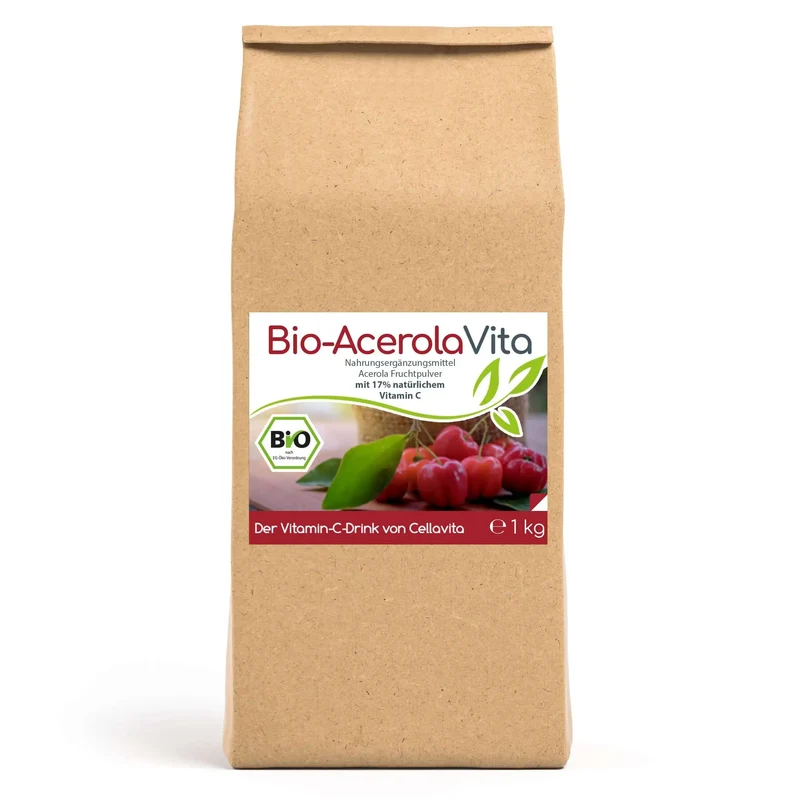 Bio Acerola Pulver (Vitamin-C-Drink)