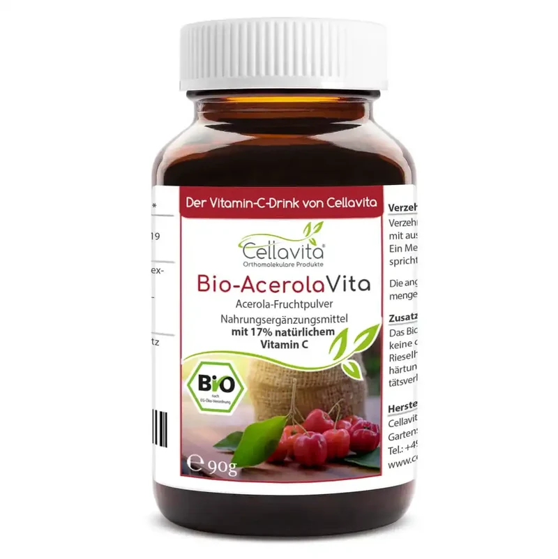 Bio Acerola Pulver (Vitamin-C-Drink)