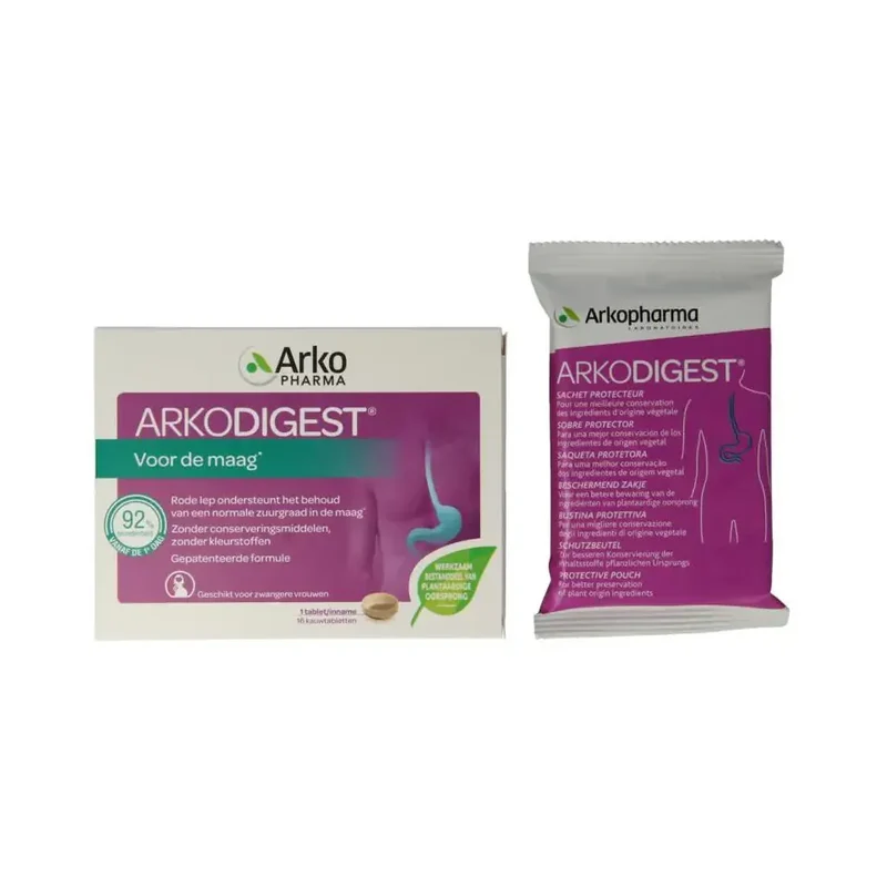 Arkopharma Arkocaps Arkodigest 16 kauwtabletten