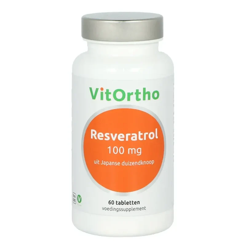 VitOrtho Resveratrol 100 mg 60 tabletten