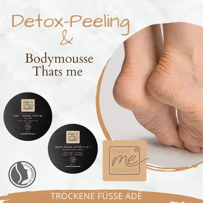 BIO-DETOX PEELING BUTTER Aloe 5 in 1 - 200ml Naturkosmetik