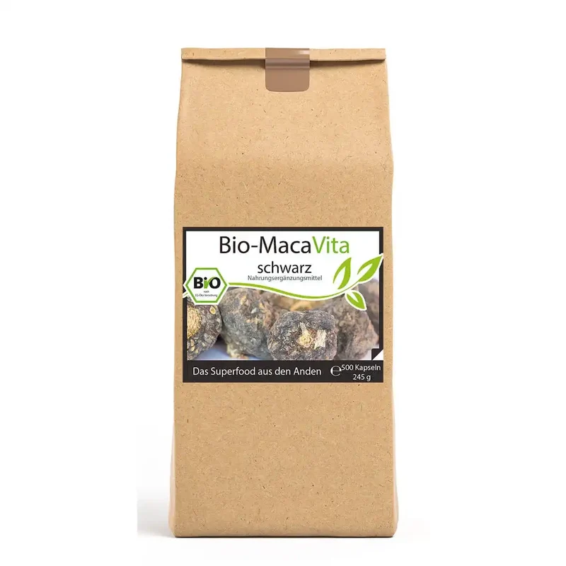 Bio-Maca Schwarz Kapseln (Vita)